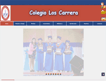 Tablet Screenshot of loscarrera.cl